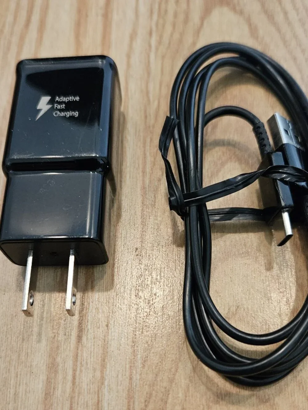 Samsung Fast Adaptive Charger Original Wall Plug OEM EP-TA20JBE - Black